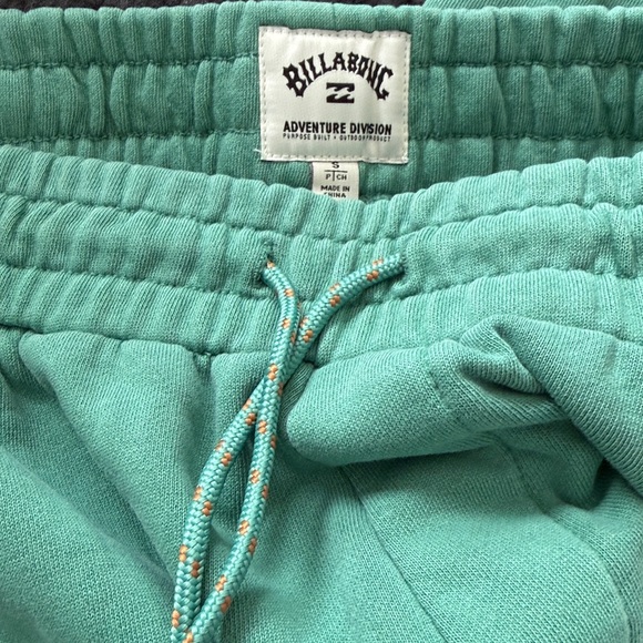 Mint Green Billibong Jogger Pants, Small - Picture 2 of 2